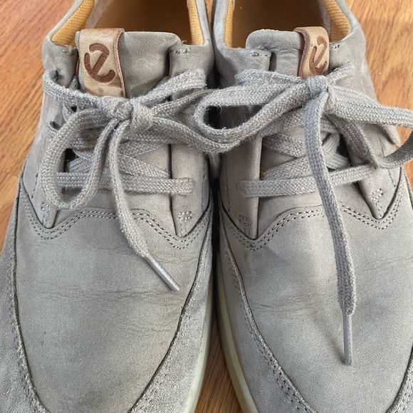 ECCO Men's Street Tray Classic Navajo Suede Leather Sneaker - Picture 4 of 8